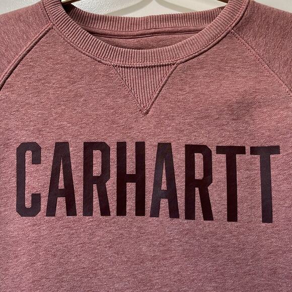 Carhartt Clarksburg Relaxed Fit Graphic Crewneck Sweatshirt Women’s Size… - Picture 4 of 9